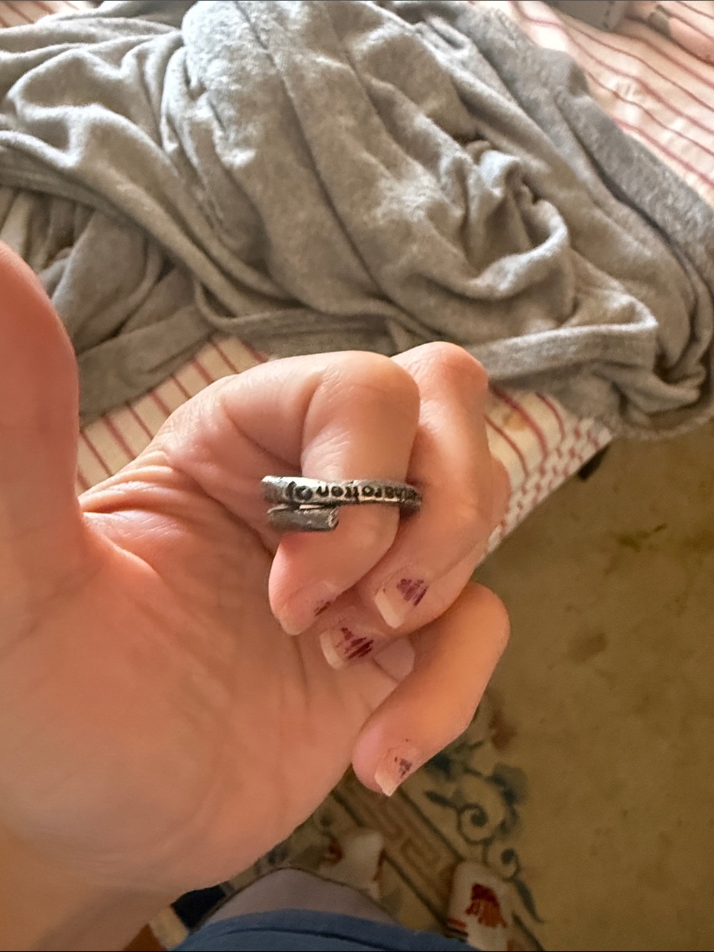 peweter ring - Picture 9 of 9